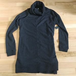Black sweater dress